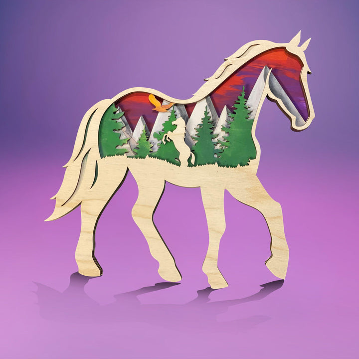 3D Horse image 0