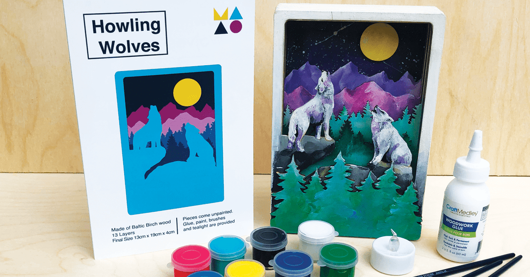 Howling Wolves Wood Only image 0
