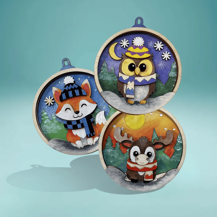 Forest Friends Ornaments image 0