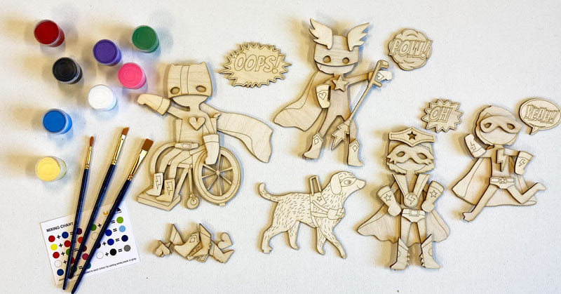Superhero Art Kit image 1