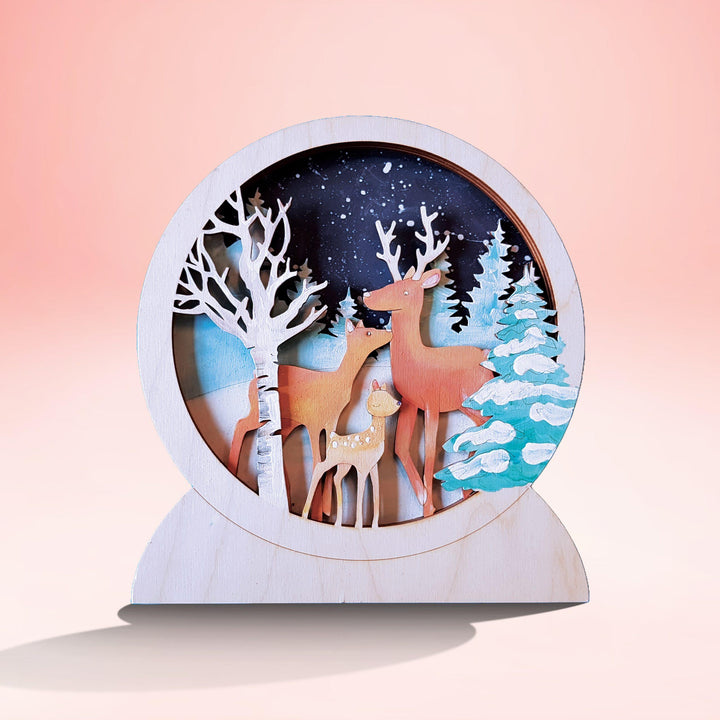 3D Deer Family image 0