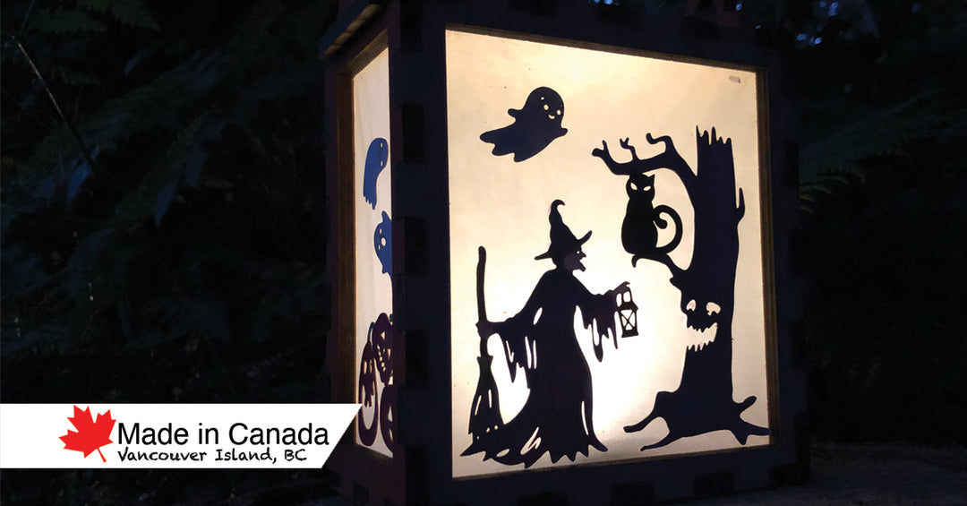 Halloween Lantern Wood Only image 0