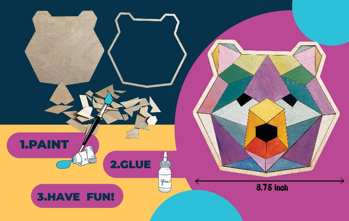 Geometric Bear image 1