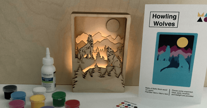 Howling Wolves Wood Only image 2