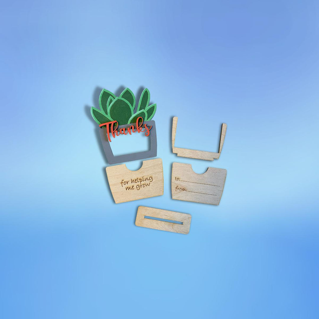 Succulent Thank you image 1