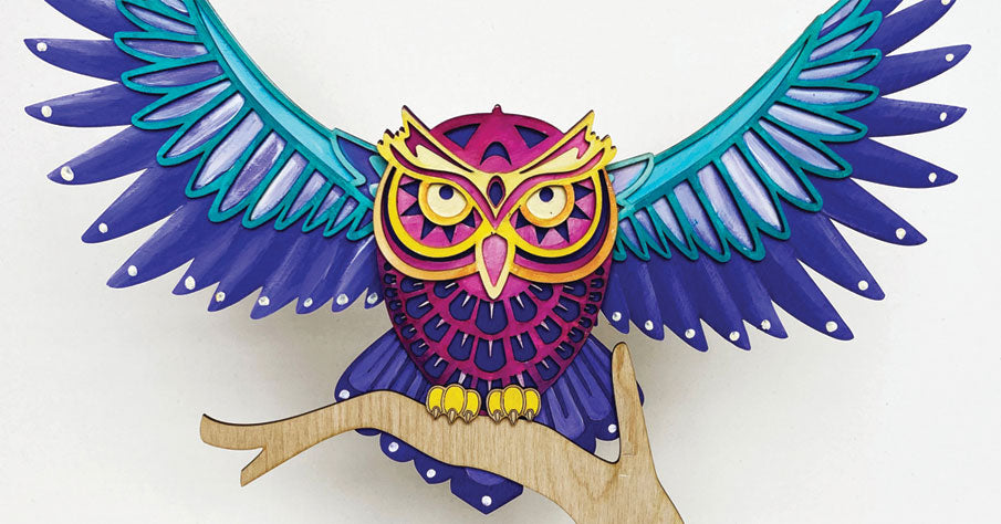 Flying Owl Wood Only image 0