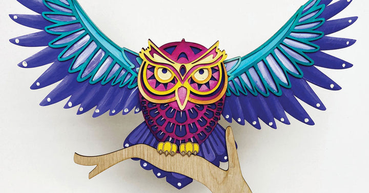 Flying Owl Wood Only image 0