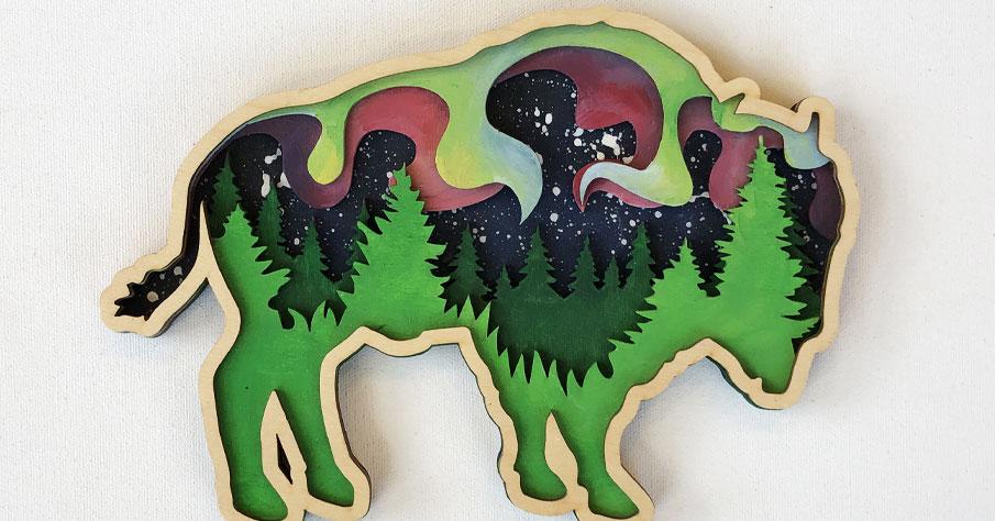 Jumbo 3D Bison image 0