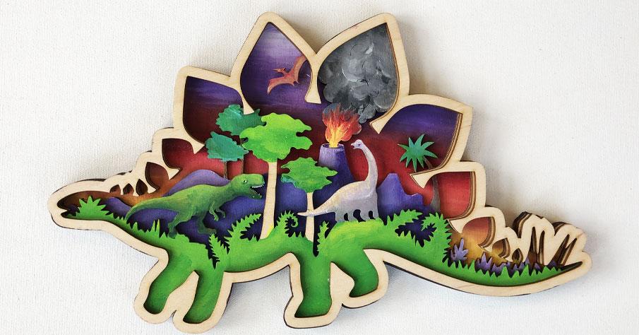Jumbo 3D Dinosaur image 0